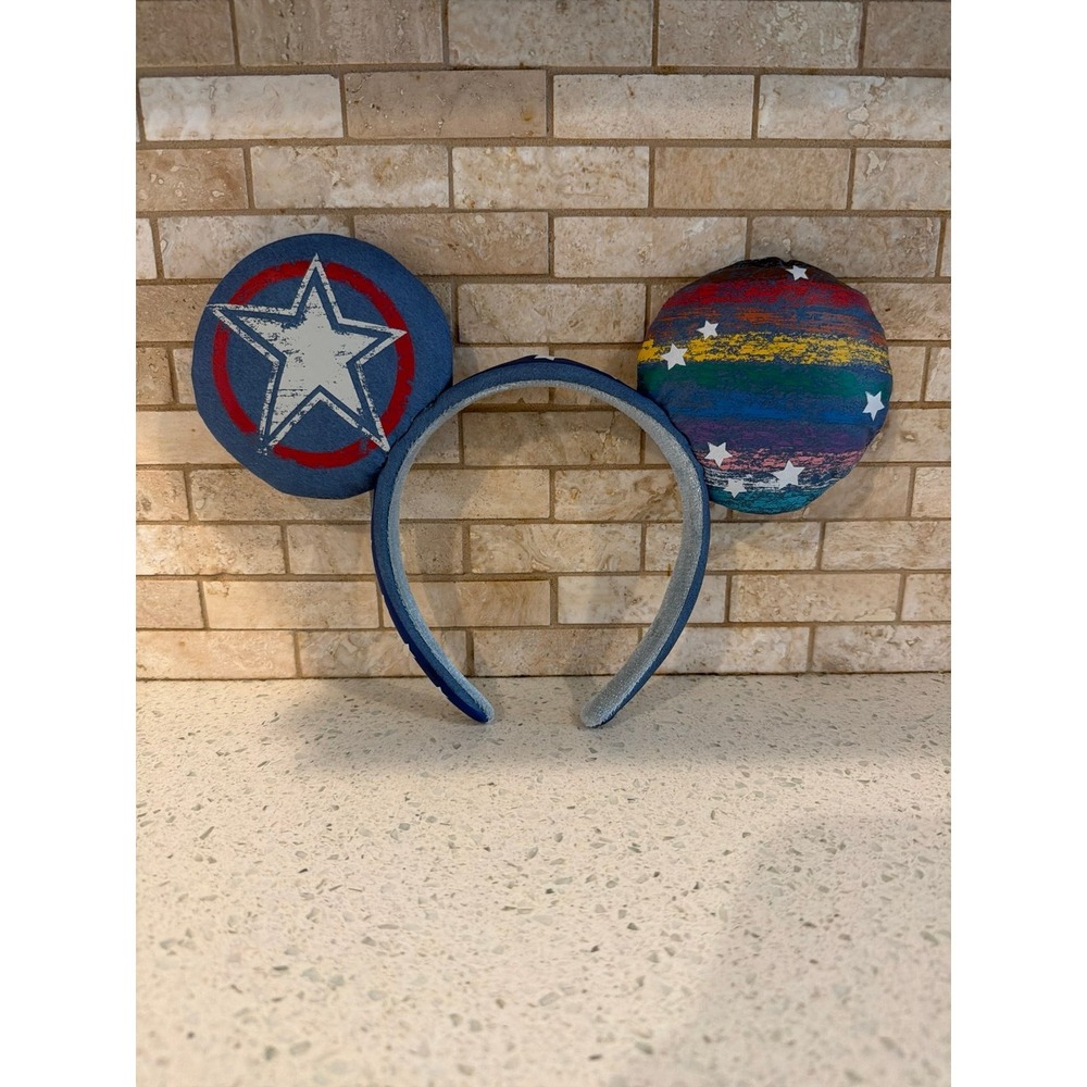 Captain America Pride Ears Headband Disney 2023